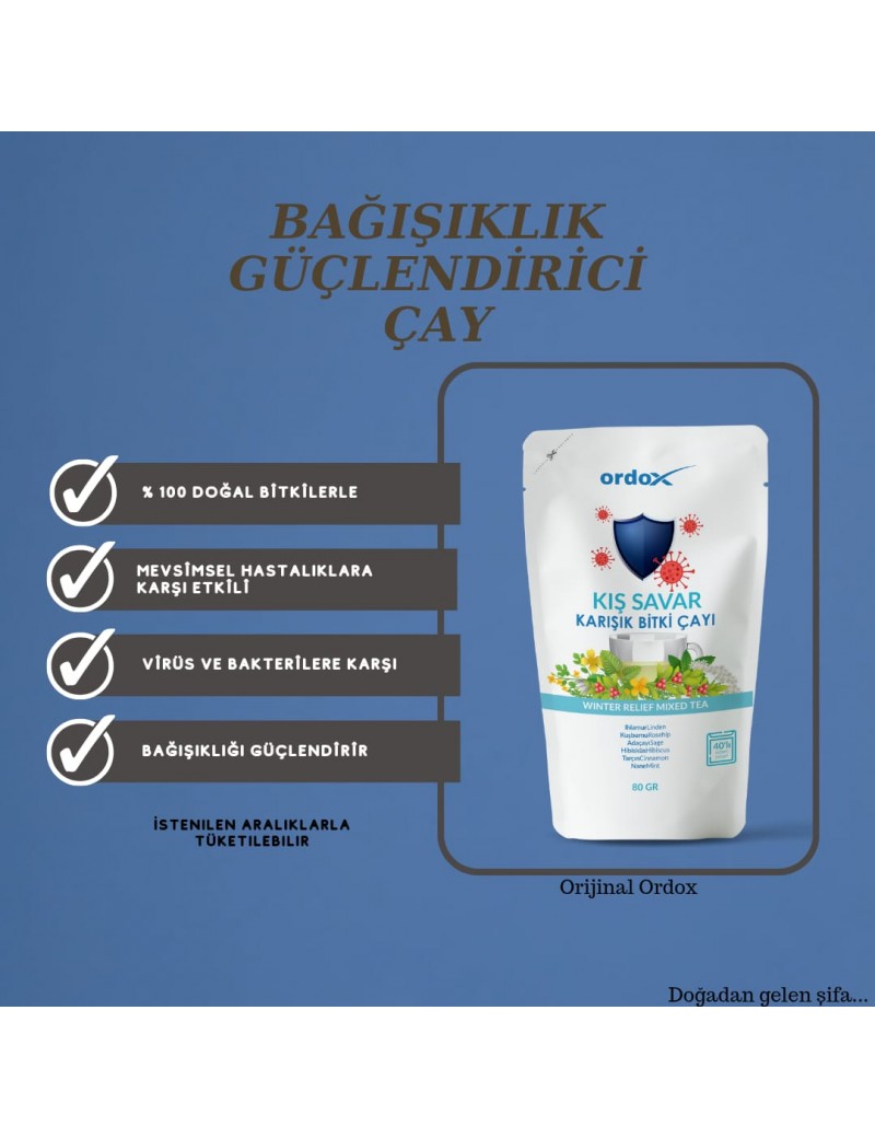 Ordox Kış Savar (Grip Karşıtı)